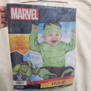 Marvel Hulk Baby Costume - 6-12 Months